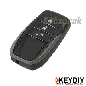 Keydiy 616 - ZB35-3 - klucz surowy - pilot